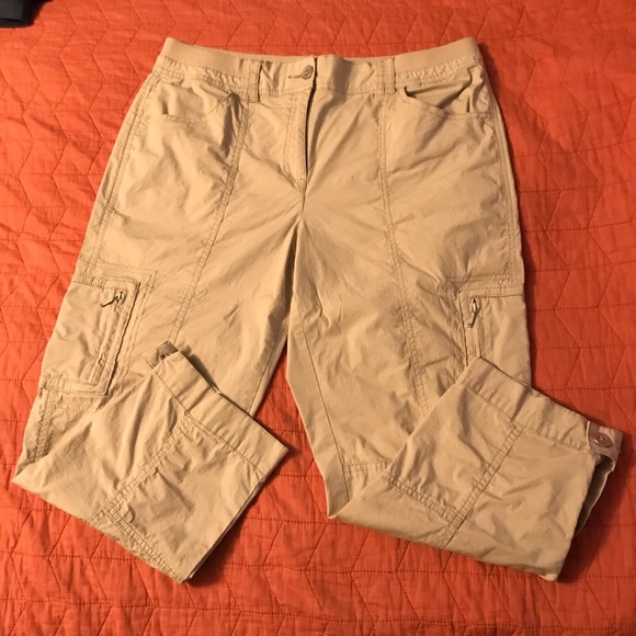 Chico’s khaki crop capris - Picture 1 of 8